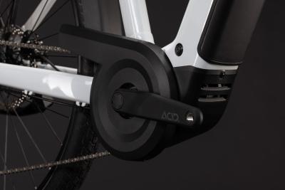 Cube Touring Hybrid ONE 600 metallicwhite'n'chrome Gr&ouml;&szlig;e: Trapeze 58 cm Produktbild 4