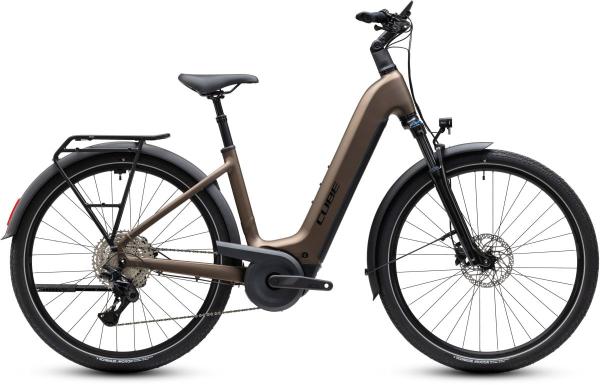Cube Touring Hybrid Pro 800 metallicumbra'n'black Gr&ouml;&szlig;e: Easy Entry 54 cm