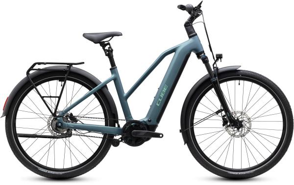 Cube Touring Hybrid Deluxe SLX 800 greengranit'n'green Gr&ouml;&szlig;e: Trapeze 46 cm