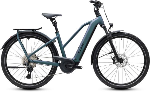 Cube Kathmandu Hybrid Pro 800 smaragdgrey'n'black Gr&ouml;&szlig;e: Trapeze 46 cm