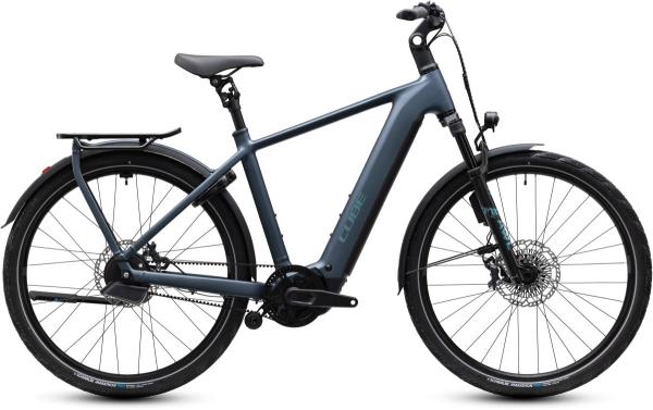 Cube Kathmandu Hybrid Deluxe SLX 800 mineralblue'n'blue Gr&ouml;&szlig;e: 54 cm