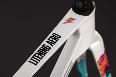 Cube Litening AERO C:68X Frameset graphic'n'white Gr&ouml;&szlig;e: 54 cm Produktbild 2