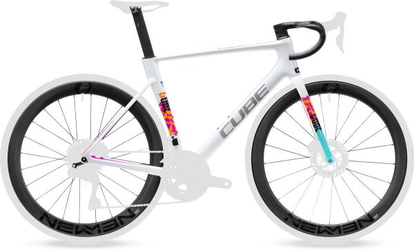 Cube Litening AIR C:68X Frameset graphic'n'white Gr&ouml;&szlig;e: 56 cm