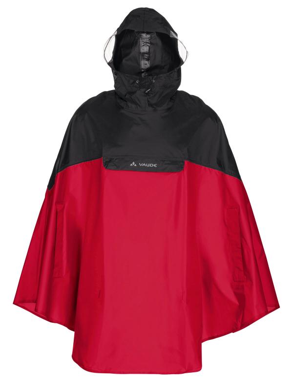 VAUDE Covero Poncho II indian red Gr&ouml;&szlig; M