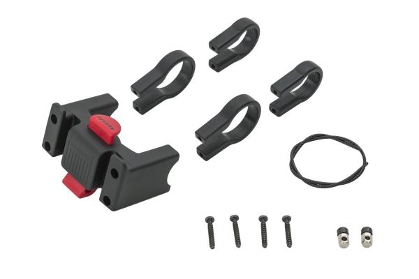 VAUDE Klick Fix System for handle bar bags black 