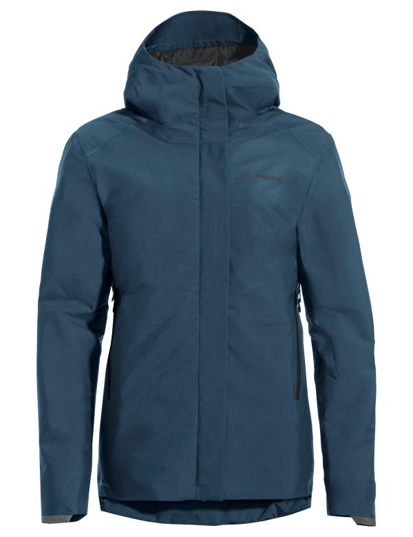 VAUDE Women's Cyclist Warm Rain Jacket dark sea Gr&ouml;&szlig; 42