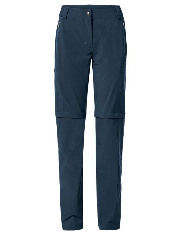 VAUDE Women's Farley Stretch ZO T-Zip Pants II dark sea Gr&ouml;&szlig; 34