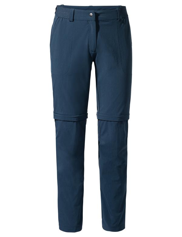 VAUDE Women's Farley Stretch ZO Pants II dark sea Gr&ouml;&szlig; 46-Short