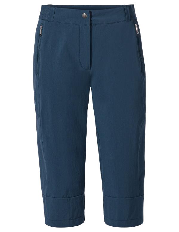 VAUDE Women's Farley Stretch Capri III dark sea Gr&ouml;&szlig; 40