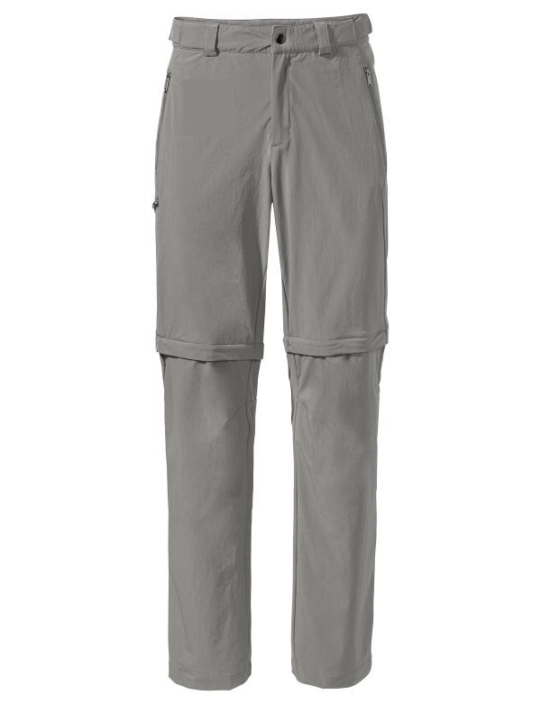 VAUDE Men's Farley Stretch T-Zip Pants III stone grey Gr&ouml;&szlig; 56