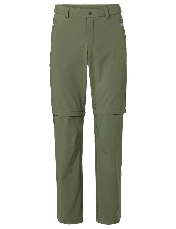 VAUDE Men's Farley Stretch T-Zip Pants III cedar wood Gr&ouml;&szlig; 58-Short