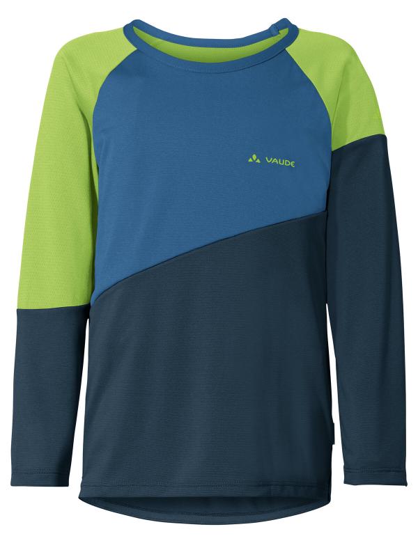 VAUDE Kids Moab LS T-Shirt dark sea/blue Gr&ouml;&szlig; 134/140
