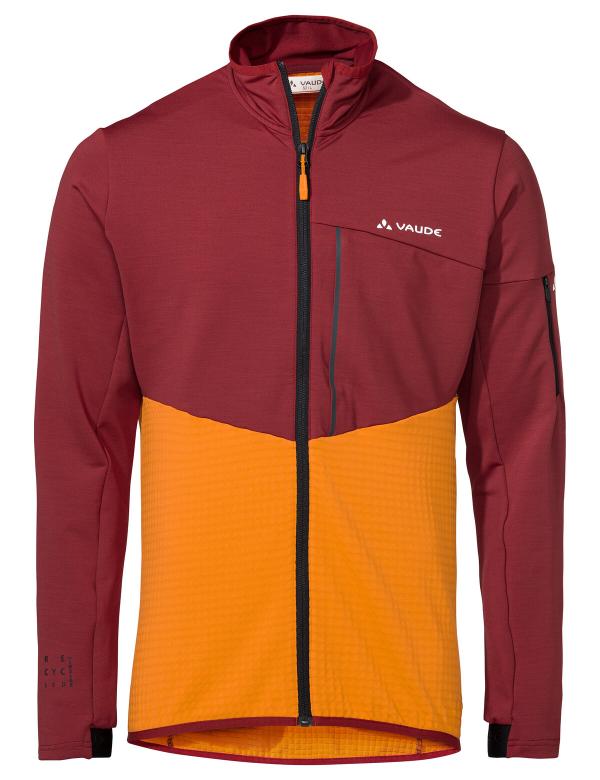 VAUDE Men's Scopi Fleece Jacket carmine Gr&ouml;&szlig; M