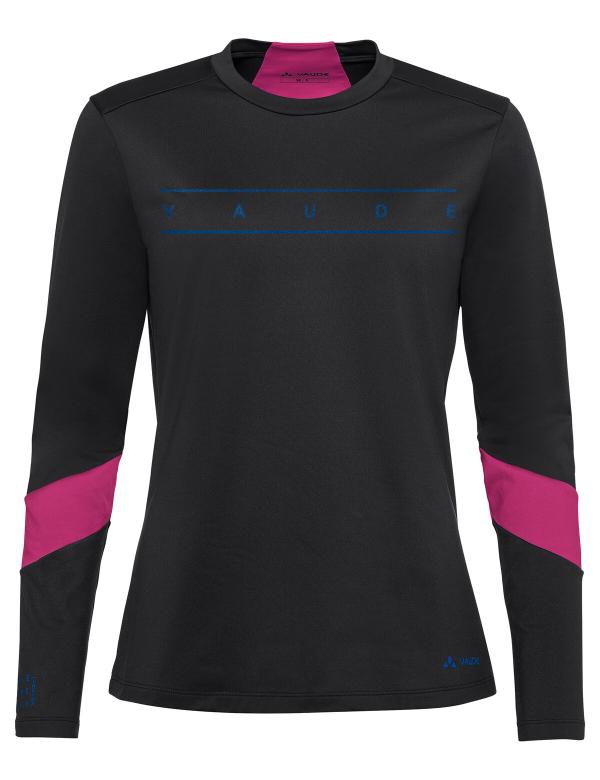 VAUDE Women's Qimsa LS Logo Shirt black Gr&ouml;&szlig; 38