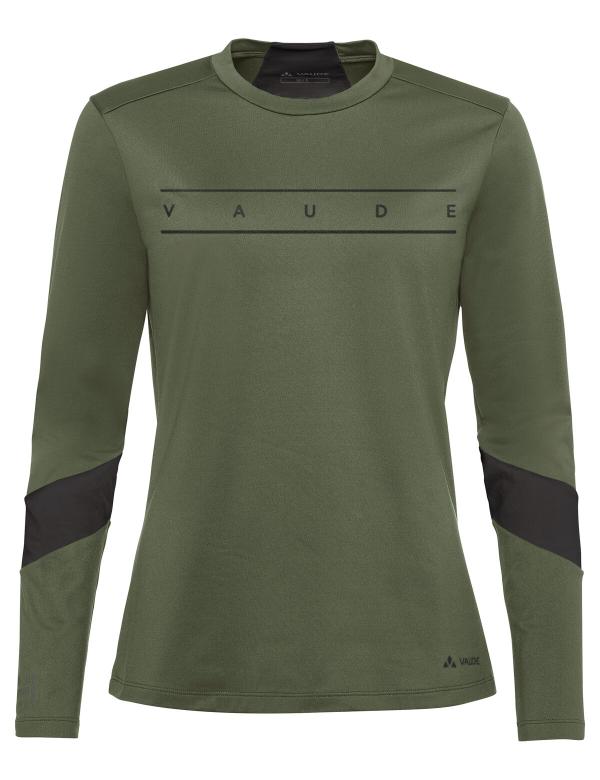 VAUDE Women's Qimsa LS Logo Shirt cedar wood Gr&ouml;&szlig; 40