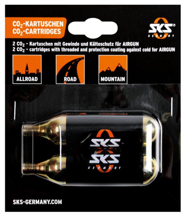 SKS GERMANY CO2 Kartusche f&uuml;r AIRGUN und AIRBUSTER  