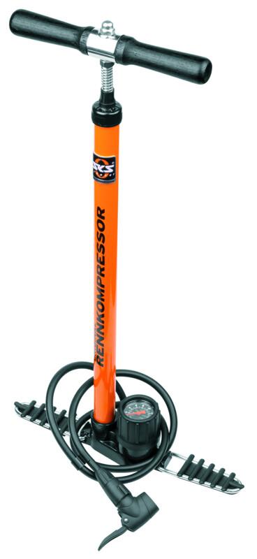 SKS GERMANY RENNKOMPRESSOR (MULTI VALVE-Schlauchanschluss) orange  Produktbild 1