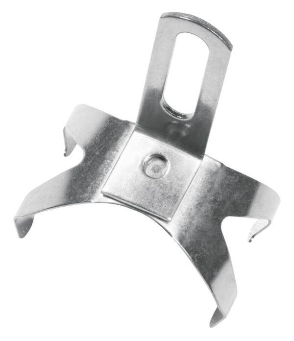 SKS GERMANY Schiebebr&uuml;cke f&uuml;r 35-37mm V2A mit Winkel 36mm verschwei&szlig;t silber 