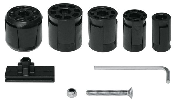 SKS Befestigungsset f&uuml;r SHOCKBOARD / SHOCKBLADE / DASHBOARD schwarz 