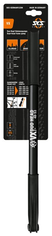 SKS GERMANY VX-Kompressor 2, Displaykarte  400-450 SPA 48-53 CM RM schwarz schwarz 