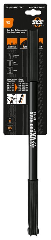 SKS GERMANY VX-Kompressor 3,  Displaykarte  455-505 SPA 54-58 CM RM schwarz schwarz 