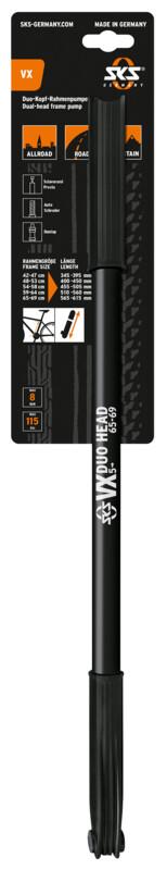SKS GERMANY VX-Kompressor 5,  Displaykarte 565-615 SPA  65-69 CM RM schwarz schwarz 