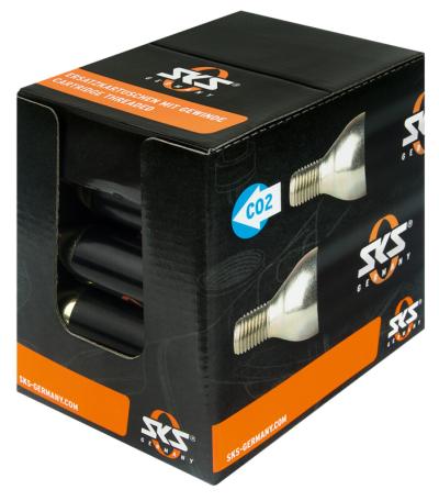 SKS GERMANY CO2 Kartusche f&uuml;r AIRGUN und AIRBUSTER schwarz  Produktbild 1