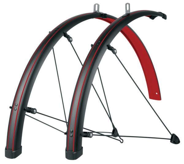 SKS BLUEMELS STINGRAY 45mm 28" stingray decor 2 rot metallic mattiert 