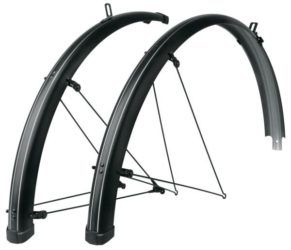 SKS GERMANY BLUEMELS STRIPES 28" 55 SET stingray 2 grey-metallic matt (lackiert o.sandgestrahlt) 