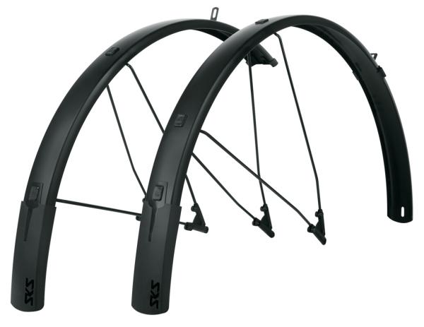 SKS GERMANY BLUEMELS STYLE 28", 56 mm schwarz-matt sandgestrahlt 