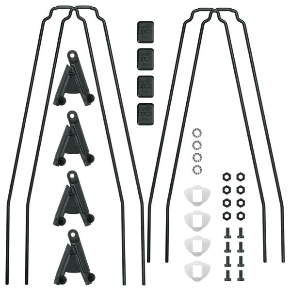 SKS GERMANY BLUEMELS STYLE 28", 46 mm - ESC V-Adapter Streben Set schwarz 