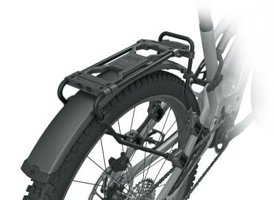 SKS GERMANY INFINITY UNIVERSAL MUDGUARD 75 REAR schwarz-matt sandgestrahlt  Produktbild 1