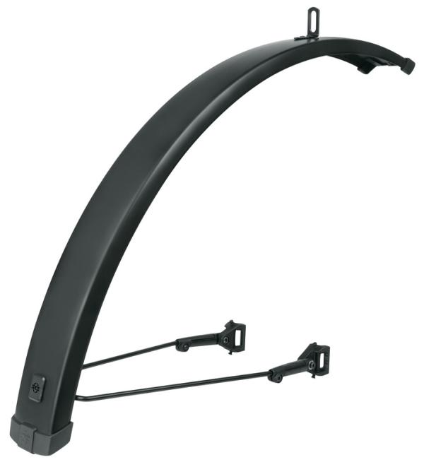 SKS GERMANY INFINITY UNIVERSAL MUDGUARD 56 FRONT schwarz-matt sandgestrahlt 