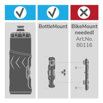 SKS ML-MonkeyBottle 600ml mit Flaschenmagnet/ exkl. Rahmenmagnet   Produktbild 1