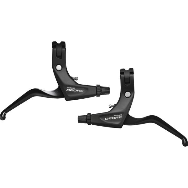 SHIMANO Bremshebel DEORE BL-T611 Paar Schwarz Inkl. Zug und H&uuml;lle