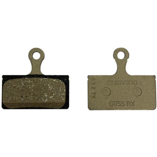 SHIMANO Scheibenbremsbelag G05A-RX Resin Stahltr&auml;ger