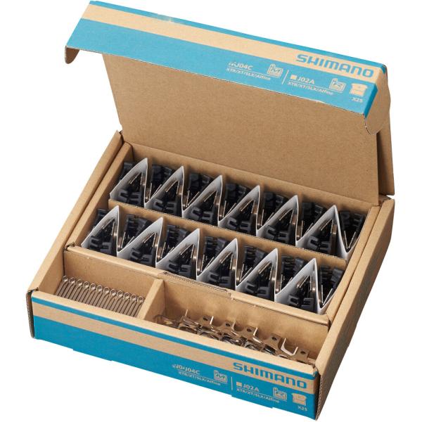 SHIMANO 25 Paar Werkstattpackung Scheibenbremsbelag G05S-RX Resin Stahltr&auml;ger