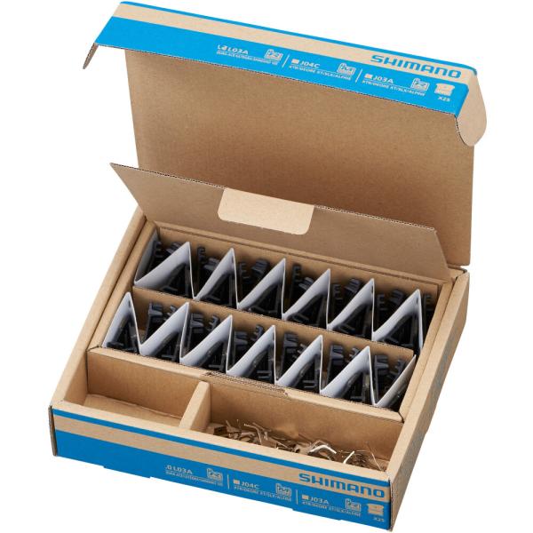 SHIMANO 25 Paar Werkstattpackung Scheibenbremsbelag L05A-RF Resin Alutr&auml;ger