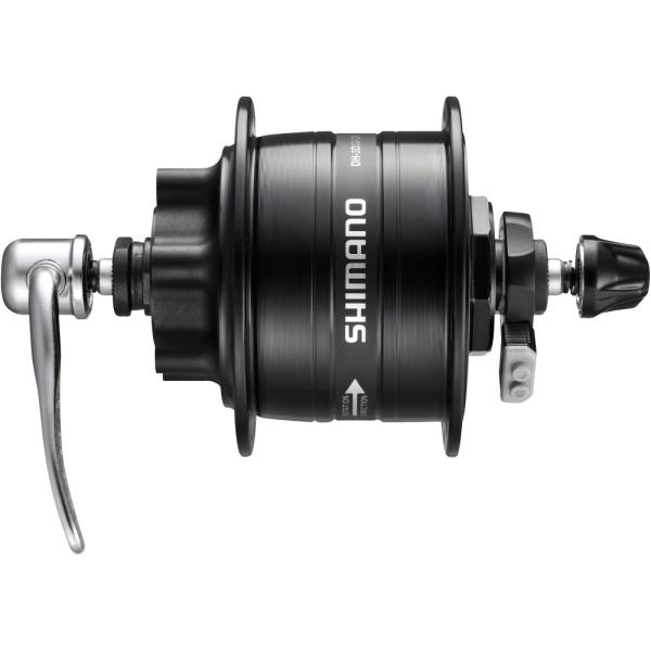 SHIMANO Nabendynamo DH-3D32 6 Volt/3 Watt 36 Loch 6-Loch Schwarz