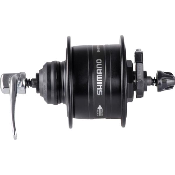 SHIMANO Nabendynamo DH-3D37 6 Volt/3 Watt 32 Loch Center-Lock Schwarz