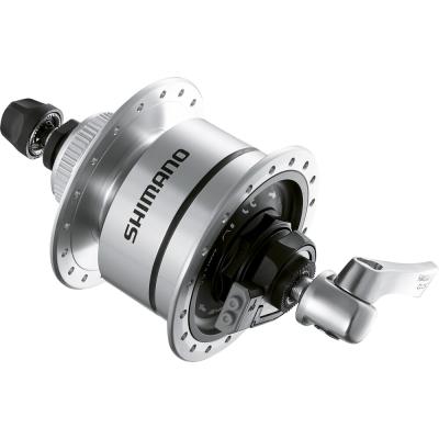 SHIMANO Nabendynamo DH-3D72 6 Volt/3 Watt 32 Loch Center-Lock Silber Produktbild 1