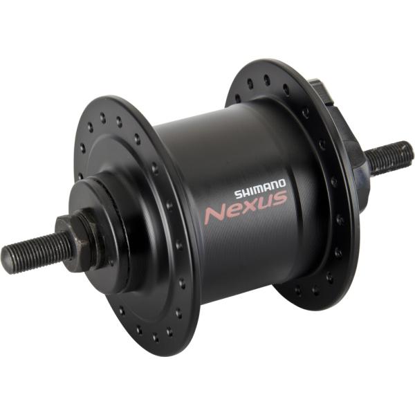 SHIMANO Nabendynamo NEXUS DH-C3000-1N Felgenbremse 6 Volt/1,5 Watt Schwarz