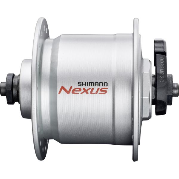 SHIMANO Nabendynamo NEXUS DH-C3000-3N 6 Volt/3 Watt 36 Loch Silber