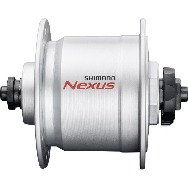 SHIMANO Nabendynamo NEXUS DH-C3000-3N 6 Volt/3 Watt 32 Loch Silber