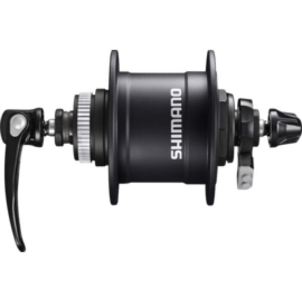 SHIMANO Nabendynamo ALIVIO DH-T4050-1D Scheibenbremse 6 Volt/1,5 Watt Schwarz