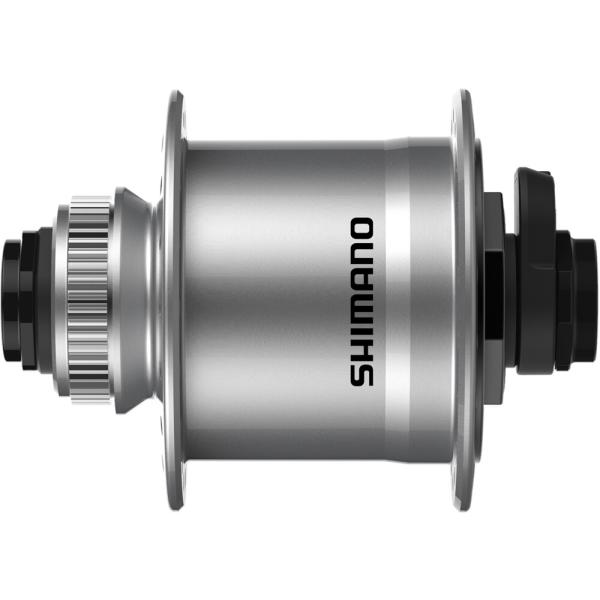 SHIMANO Nabendynamo DH-UR708-3D 6 Volt/3 Watt 32 Loch Center-Lock Silber