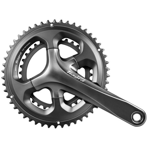 SHIMANO Kurbelgarnitur TIAGRA FC-4700 10-fach 170 mm 50-34 Z&auml;hne Grau