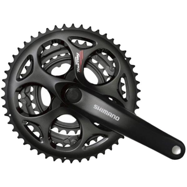 SHIMANO Kurbelgarnitur TOURNEY FC-A073 7-fach/8-fach 170 mm 50-39-30 Z&auml;hne