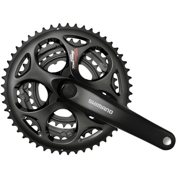 SHIMANO Kurbelgarnitur TOURNEY FC-A073 7-fach/8-fach 170 mm 50-39-30 Z&auml;hne