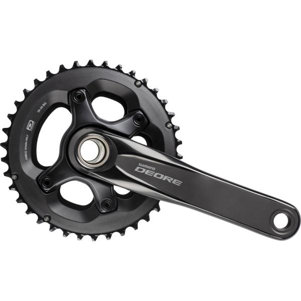 SHIMANO Kurbelgarnitur DEORE FC-M6000 10-fach 170 mm 38-28 Z&auml;hne